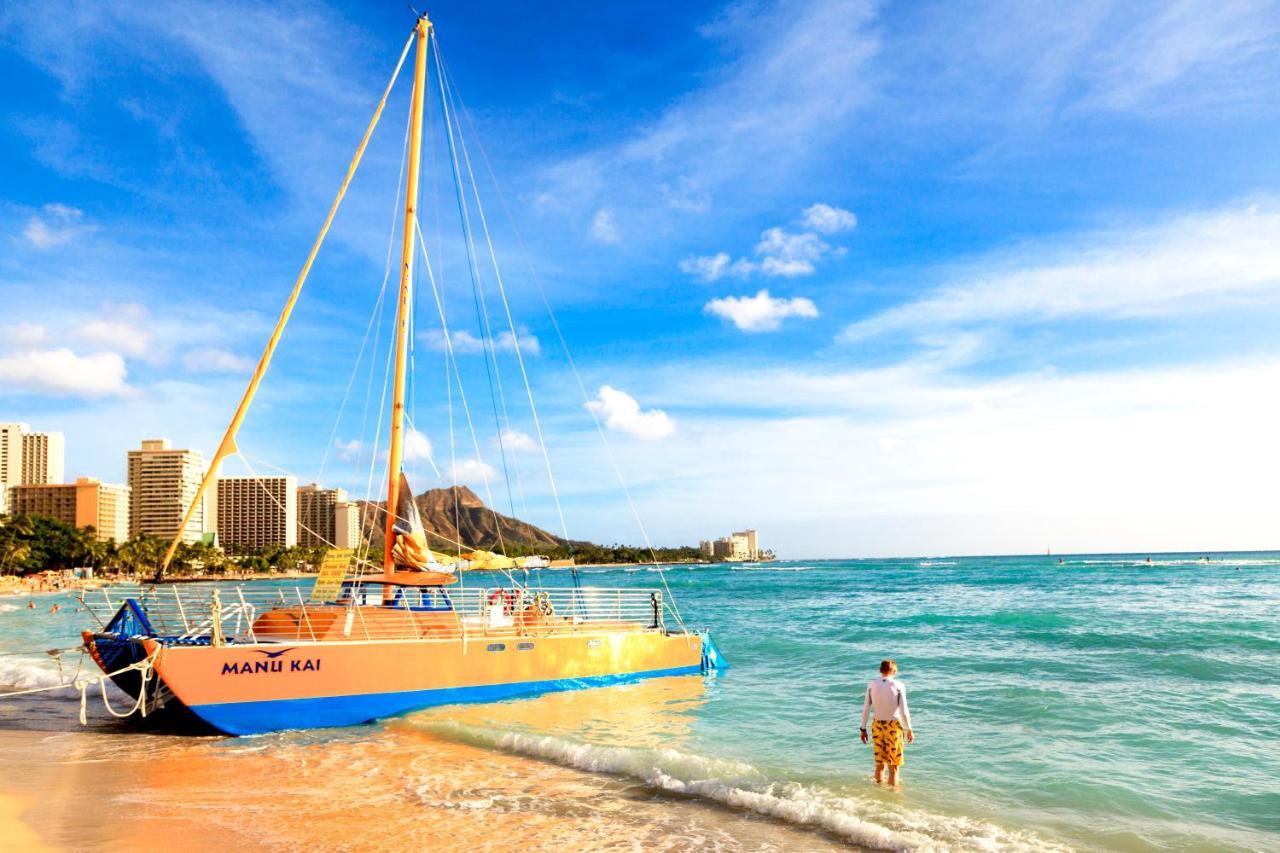 Cozy Waikiki Studio At Aqua Aloha Surf Honolulu Exterior photo