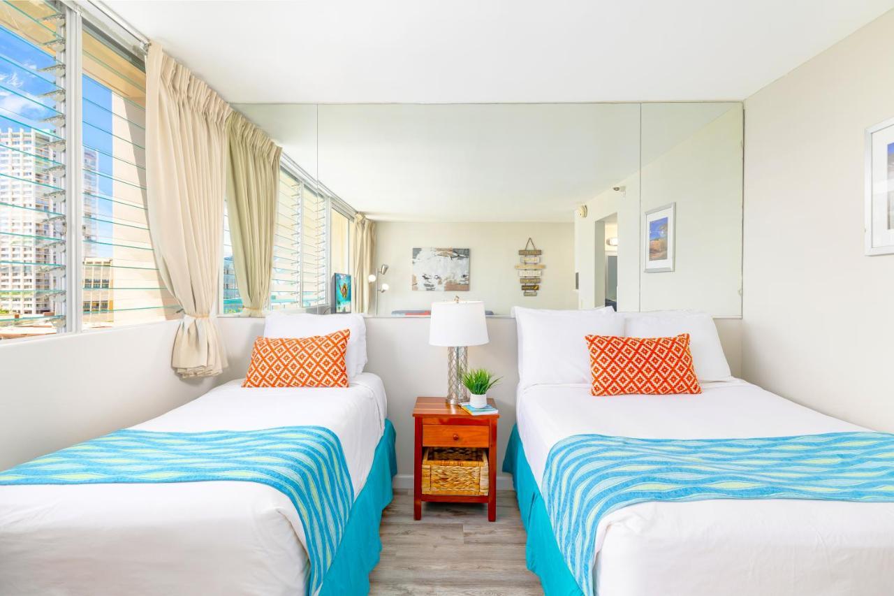 Cozy Waikiki Studio At Aqua Aloha Surf Honolulu Exterior photo